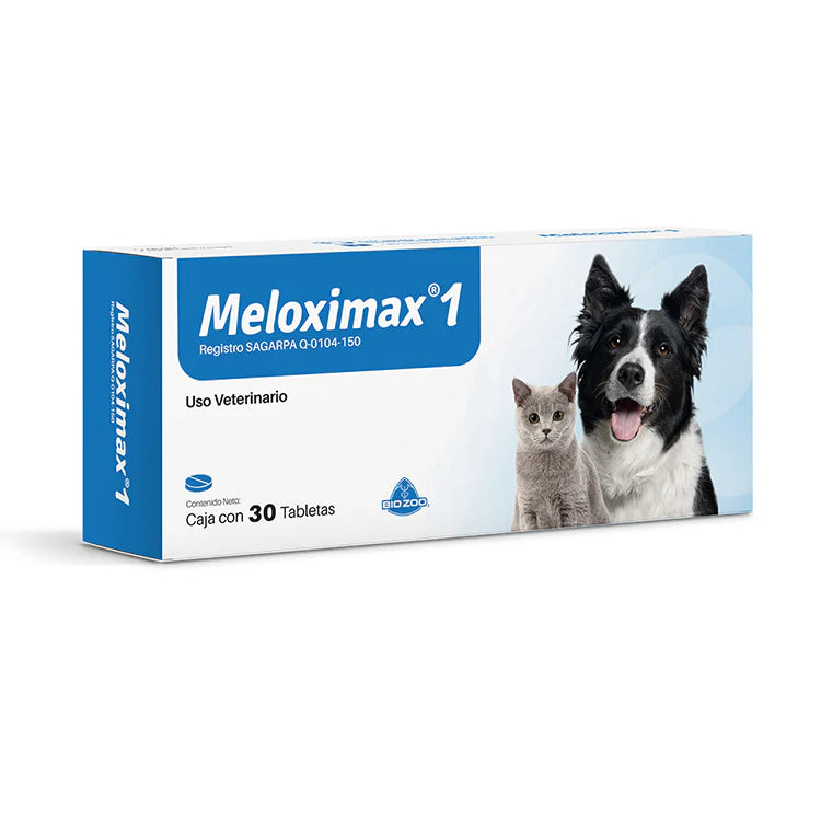 Meloximax 1 mg 30 Tabletas Meloximax 1 mg 30 Tabletas